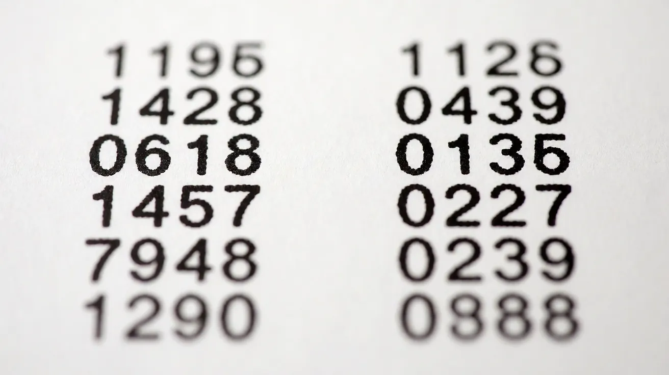 Two columns of moneyline and spread odds on receipt paper