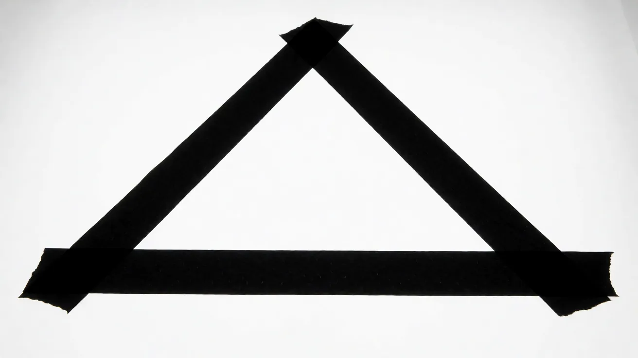 Warning triangle representing offshore sportsbook risks